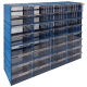 Plastic Drawer 32 Box 204d x 370w x 160h Blue 120-4