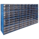 Plastic Drawer 108 Box 204d x 370w x 160h Blue 120-9 (12 x 9 Pieces Per Box)