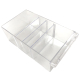 Plastic Drawer Dividers 200d x 123w x 83h PACK OF 10